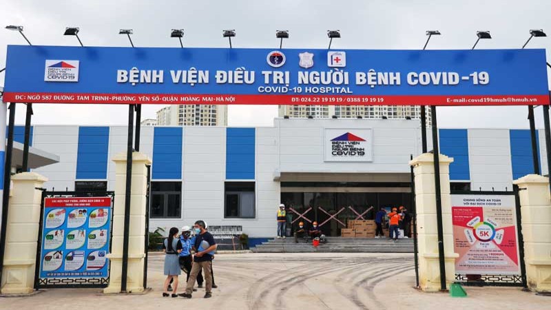 Ngày mai, khánh thành bệnh viện dã chiến hiện đại nhất Hà Nội