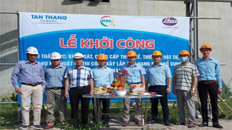 Khởi công dự án EPC silo xi măng và các trạm định lượng nhà máy Xi măng Tân thắng