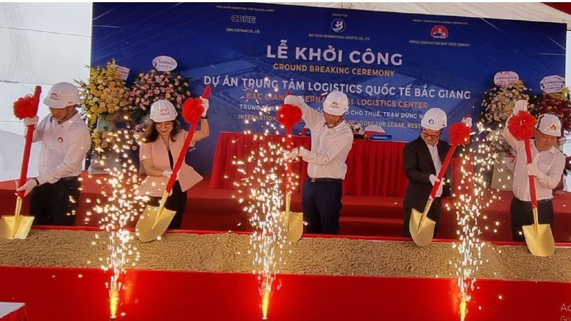 Bắc Giang khởi công trung tâm Logistics quốc tế quy mô 71ha