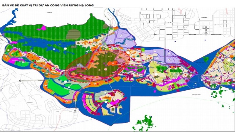 Vingroup đề xuất làm công viên 650 ha đối diện khu phức hợp Hạ Long Xanh