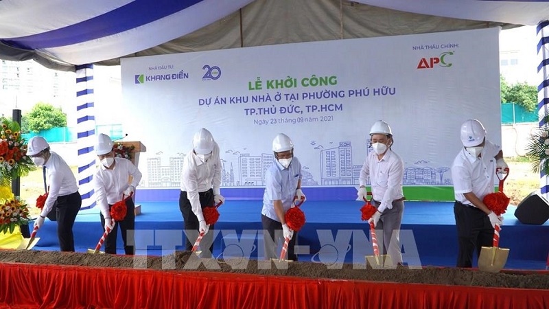 Khang Điền khởi công dự án khu nhà ở tại TP.Thủ Đức