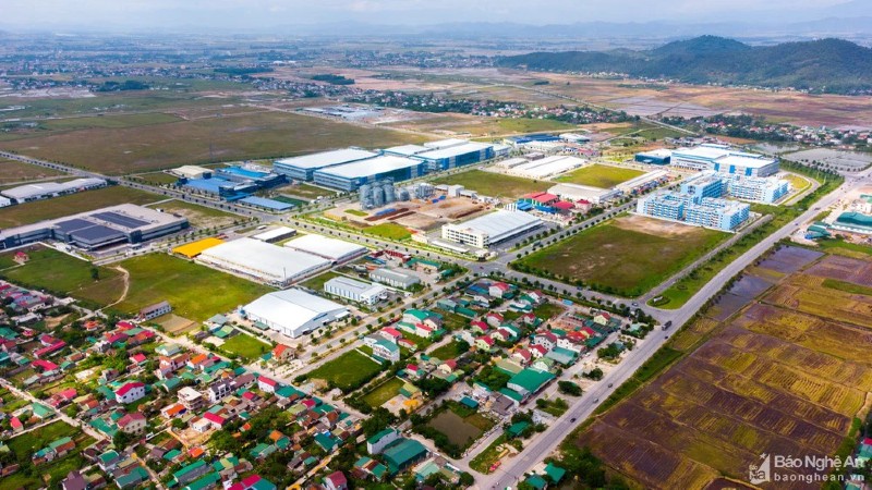 Nghệ An sẽ có thêm 10 – 12 KCN rộng khoảng 4.500 ha