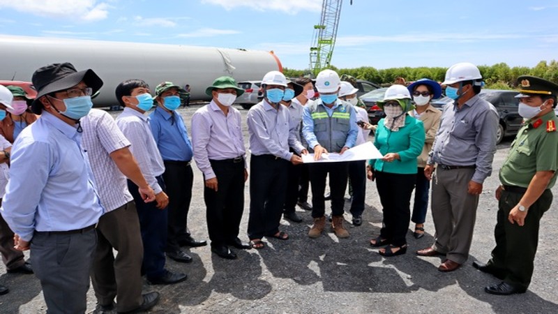 Bất chấp khó khăn do COVID-19 nhiều dự án điện gió ở Sóc Trăng “cán đích” đúng hẹn