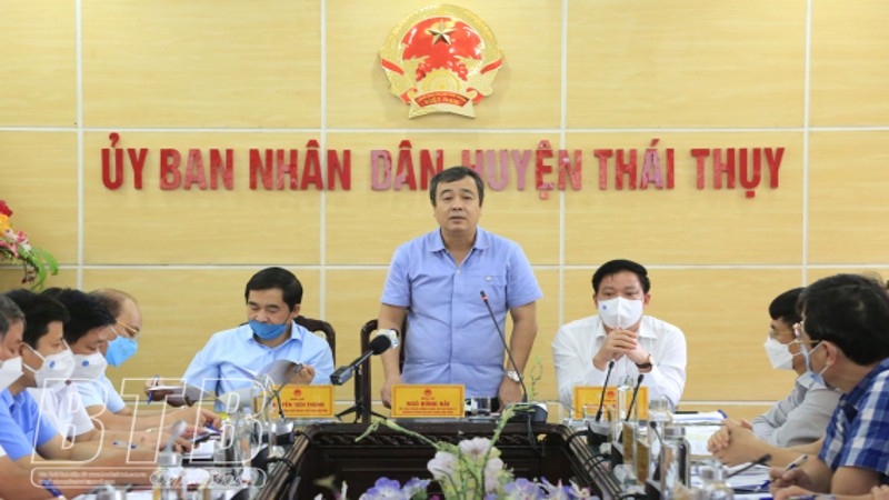 Tập trung tháo gỡ khó khăn cho dự án Khu công nghiệp Liên Hà Thái