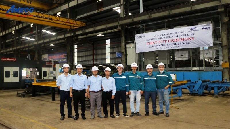 Amecc – khởi công dự án “Sarawak Petchem Methanol”