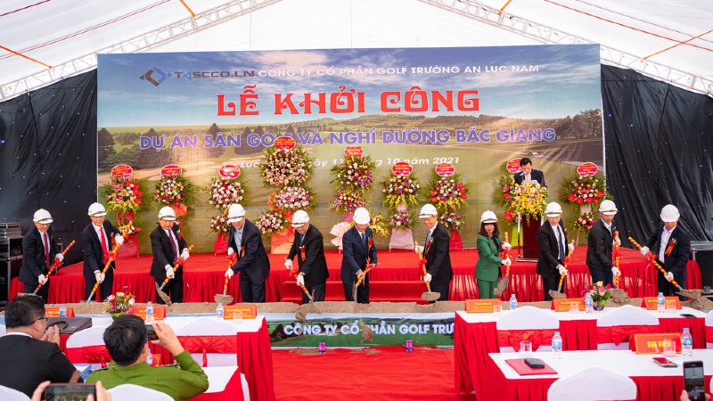 Khởi công dự án sân golf và nghỉ dưỡng Bắc Giang