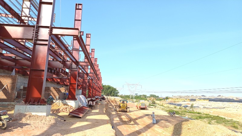 Dự án nhà máy xử lý chất thải rắn sinh hoạt Bắc Quảng Nam: Thúc đẩy thi công đồng bộ
