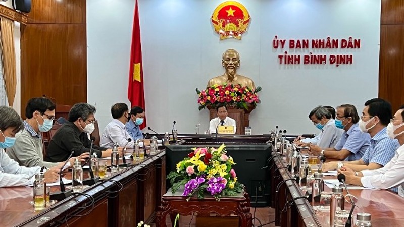 UBND tỉnh Bình Định làm việc trực tuyến với Tập đoàn PNE