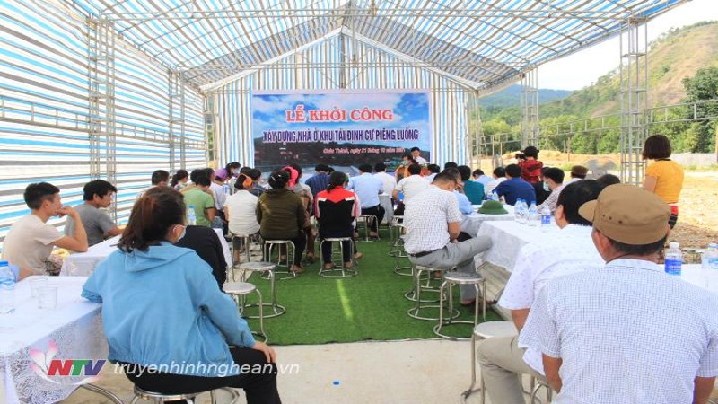 Quỳ Hợp: Khởi công xây dựng nhà ở Khu tái định cư Piêng Luống