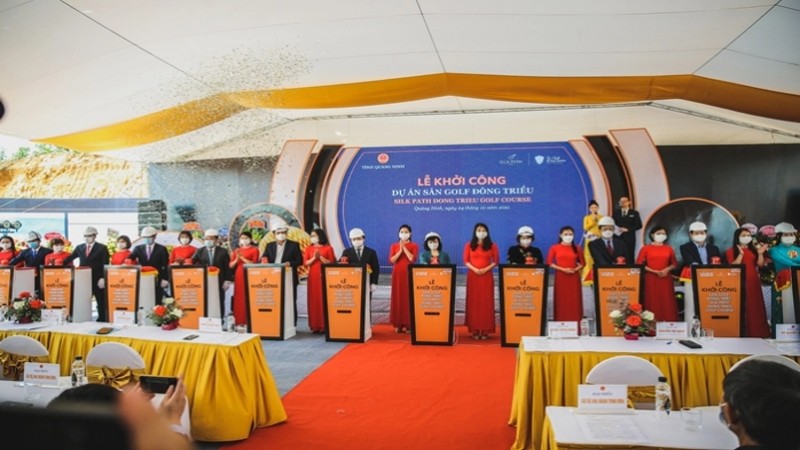 Khởi công dự án sân golf Silk Path Đông Triều quy mô 130ha