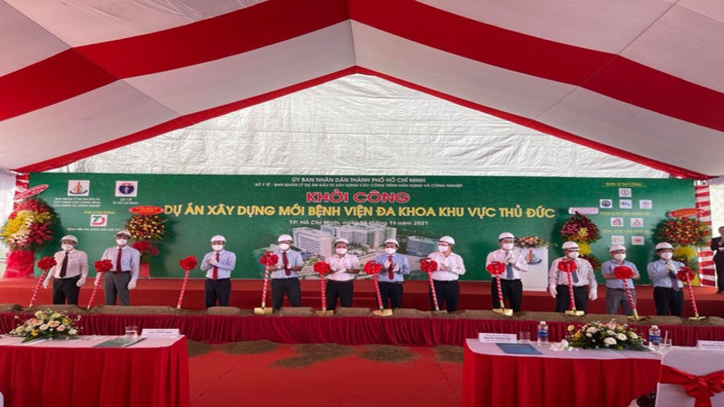 Khởi công xây mới Bệnh viện Đa khoa khu vực Thủ Đức