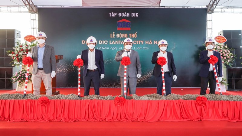 Tập đoàn DIC động thổ dự án DIC Lantana City Hà Nam