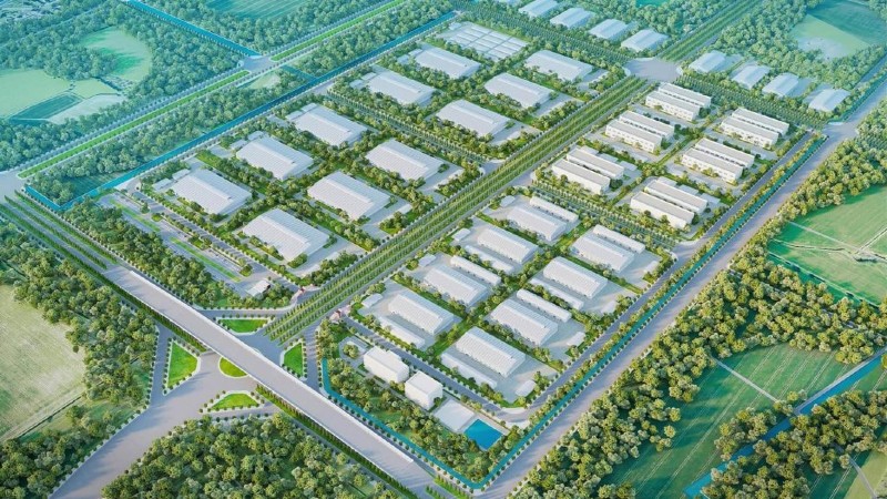 Khởi công dự án nhà máy xử lý nước thải KCN Thái Hà