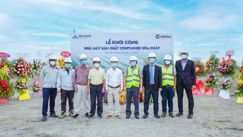 Lễ khởi công dự án nhà máy sản xuất Container Hòa Phát