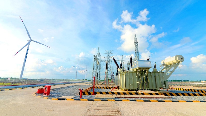 Tập đoàn Kosy chính thức vận hành thương mại Nhà máy Điện gió Kosy Bạc Liêu