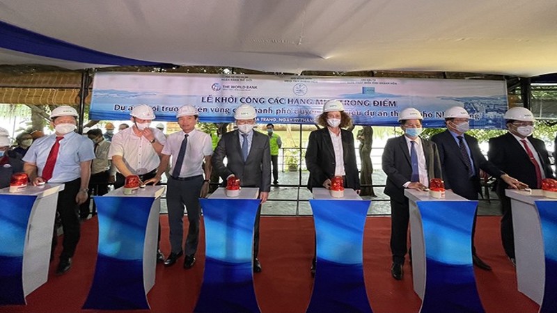 Khánh Hòa: Khởi công 4 hạng mục thuộc Dự án CCSEP