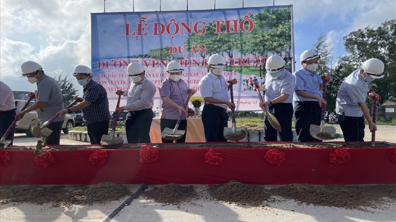 Phú Quốc động thổ dự án đường ven biển Bãi Trường