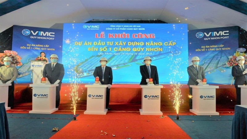 Khởi công nâng cấp bến số 1 Cảng Quy Nhơn