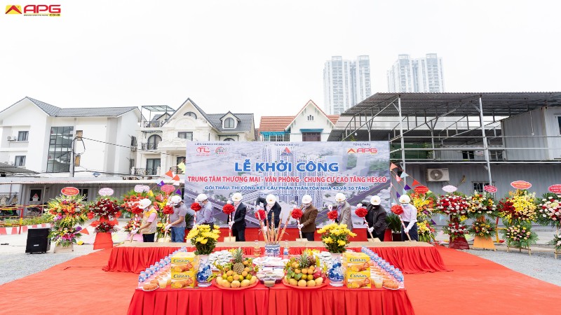 Lễ khởi công Hesco Hà Nội