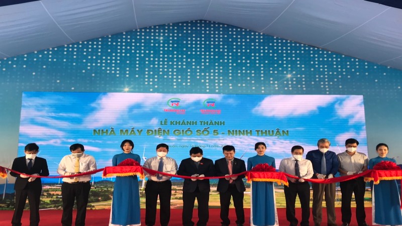 Ninh Thuận: Khởi công dự án điện gió với số tổng vốn đầu tư trên 1.600 tỷ đồng