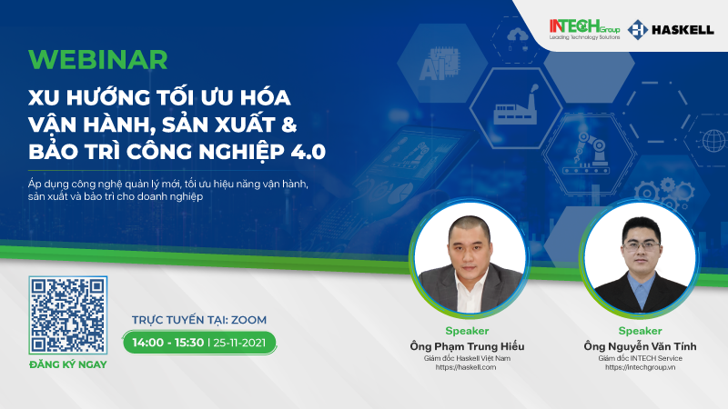 Tập đoàn HASKELL lựa chọn INTECH Group là đối tác phát triển Tối ưu hóa nhà máy và tối ưu sản xuất tại Việt Nam