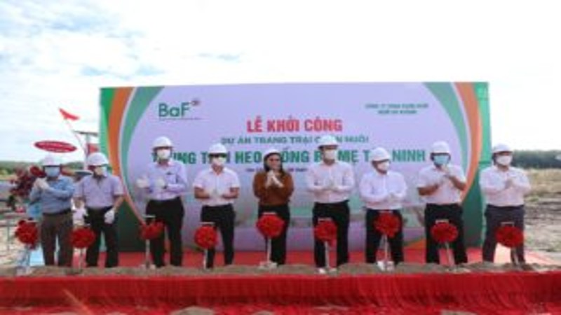 Công ty BaF Việt Nam khởi công 2 dự án trang trại chăn nuôi tại Tây Ninh