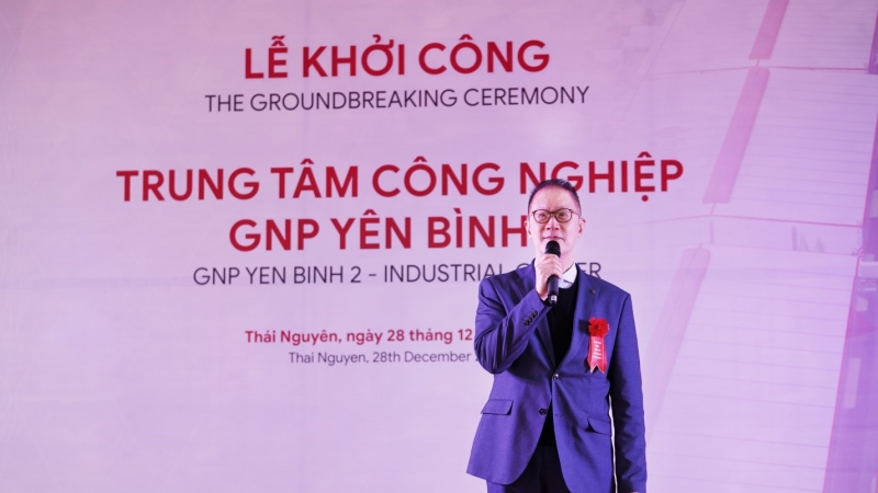 MEGACON tổ chức khởi công xây dựng dự án Trung tâm công nghiệp GNP Yên Bình 2 – Thái Nguyên của GAW NP Industrial