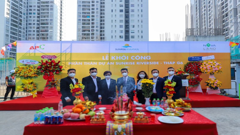 Khởi công Block G6 trong tổ hợp căn hộ Sunrise Riverside