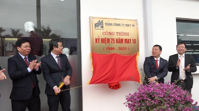 May 10 khánh thành nhà máy may 5 tầng hiện đại tại Thái Bình