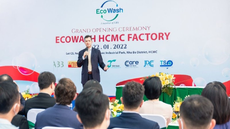 Khánh thành Nhà máy giặt ủi Ecowash HCM