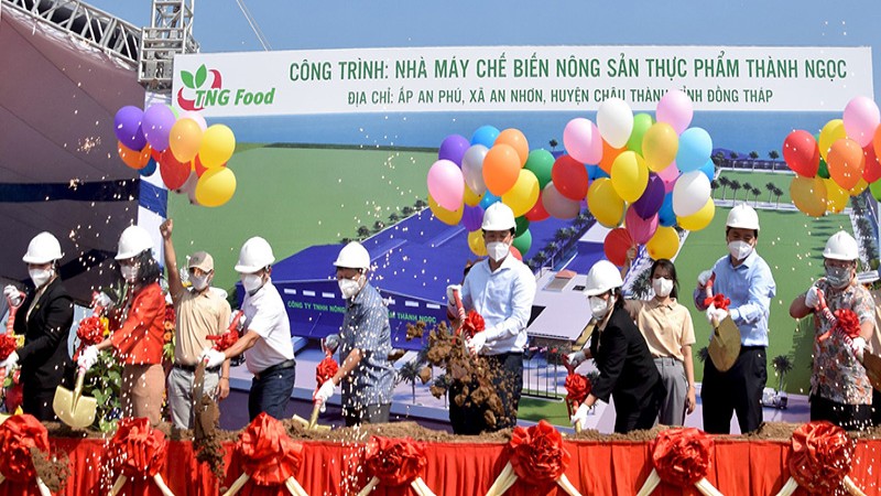 Khởi công nhà máy chế biến nông sản thực phẩm 500 tỷ đồng