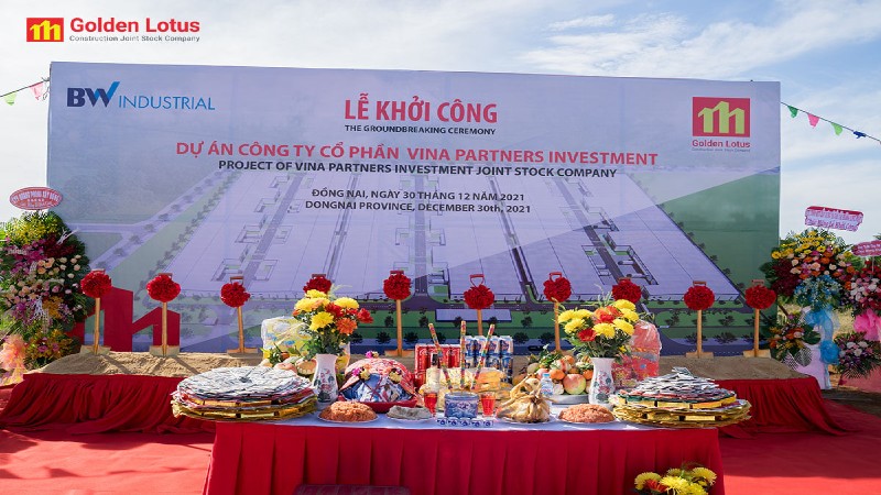 Golden Lotus khởi công dự án Vina Partners Investment