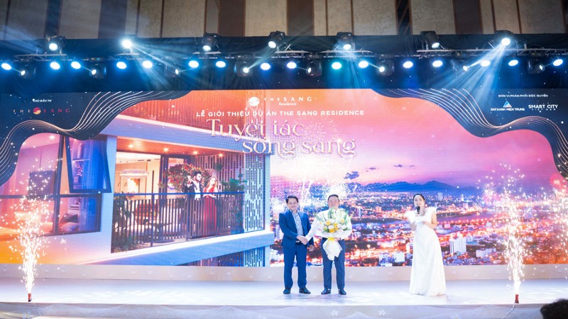 Đà Nẵng: Lễ giới thiệu dự án The Sang Residence bất ngờ thu hút gần 100 giao dịch