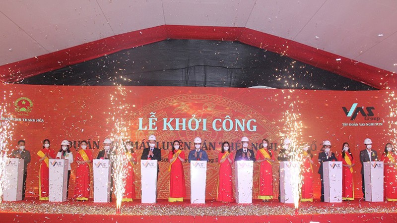 Thanh Hóa khởi công Dự án Nhà máy luyện cán thép Nghi Sơn số 2