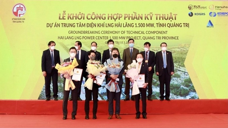 T&T Group và đối tác hàn quốc khởi công dự án điện khí 2,3 tỷ USD tại Quảng Trị