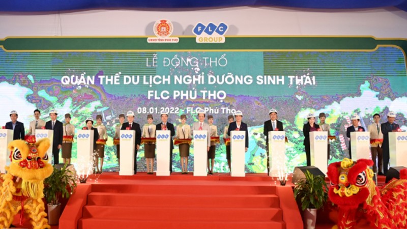 FLC khởi công quần thể du lịch 10.000 tỷ tại Phú Thọ