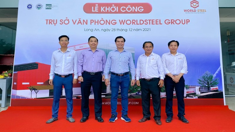 Worldsteel Group khởi công trụ sở văn phòng tại Long An