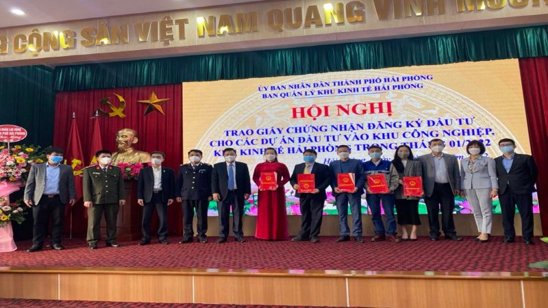 Gần 230 triệu USD vốn đầu tư “mở hàng” vào khu kinh tế Hải Phòng ngay đầu năm 2022