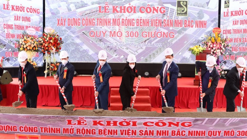 Khởi công dự án mở rộng Bệnh viện Sản – Nhi quy mô 300 giường