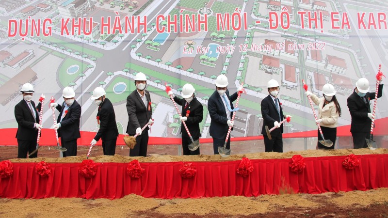 Trên 430 tỷ đồng xây dựng khu hành chính mới đô thị Ea Kar