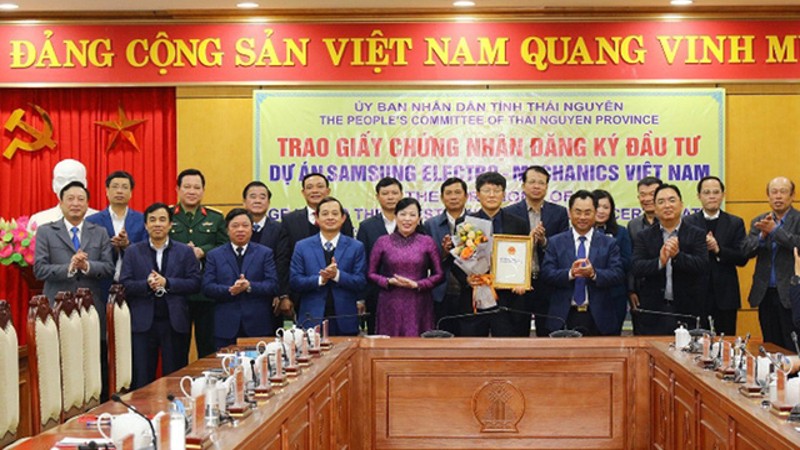 Samsung đầu tư thêm 920 triệu USD vào Thái Nguyên