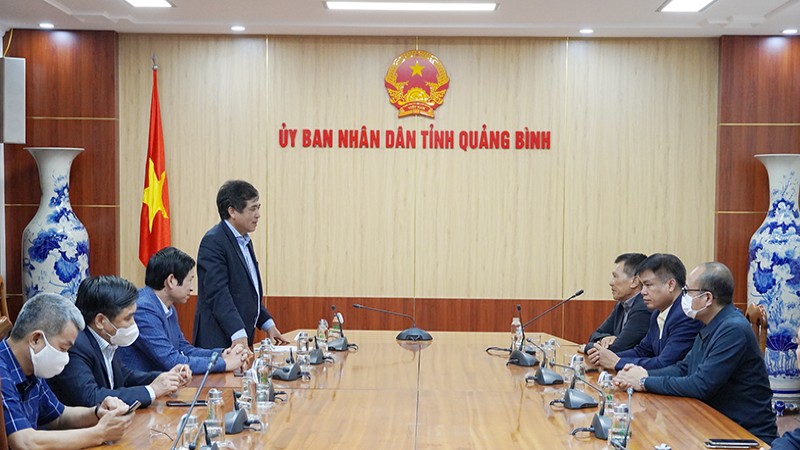 DIC Corp tìm hiểu cơ hội đầu tư tại Quảng Bình