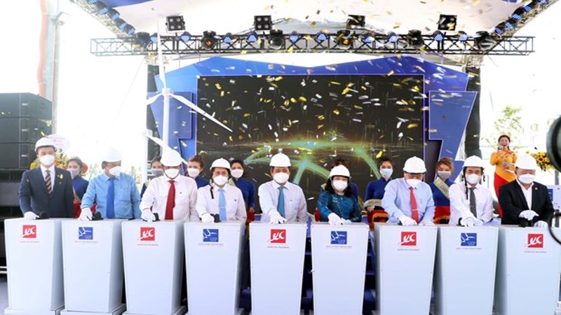 Khánh thành nhà máy điện gió số 7 tại thị xã Vĩnh Châu Sóc Trăng