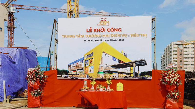 CBM khởi động lại dự án TTTM Dịch vụ – Siêu thị Emart