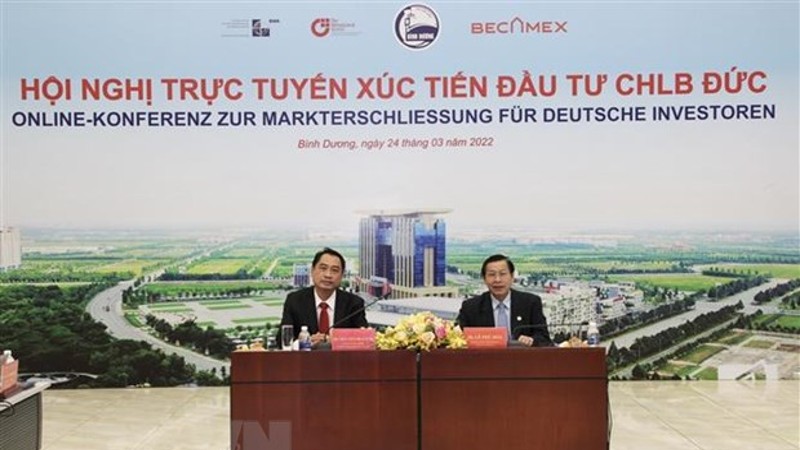 Bình Dương thúc đẩy hợp tác các dự án đầu tư mới với CHLB Đức
