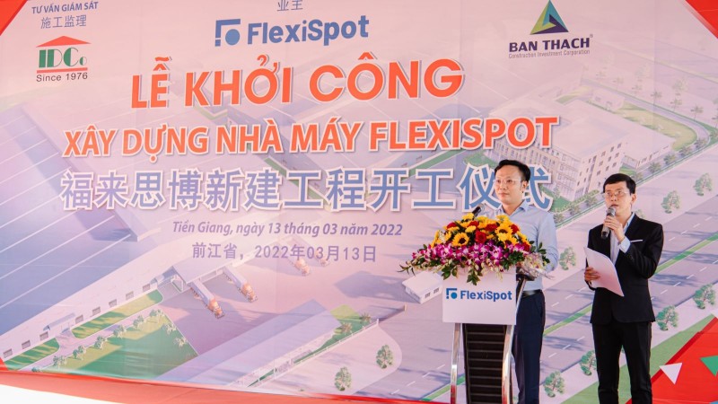 Khởi công dự án xây dựng mới Nhà máy FLEXISPOT