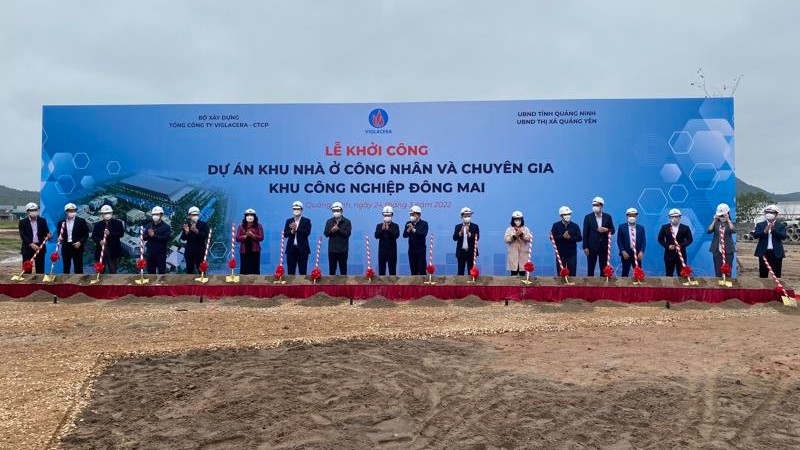 Quảng Ninh: Khởi công dự án nhà ở xã hội với giá bán từ 7,1triệu đồng/m2