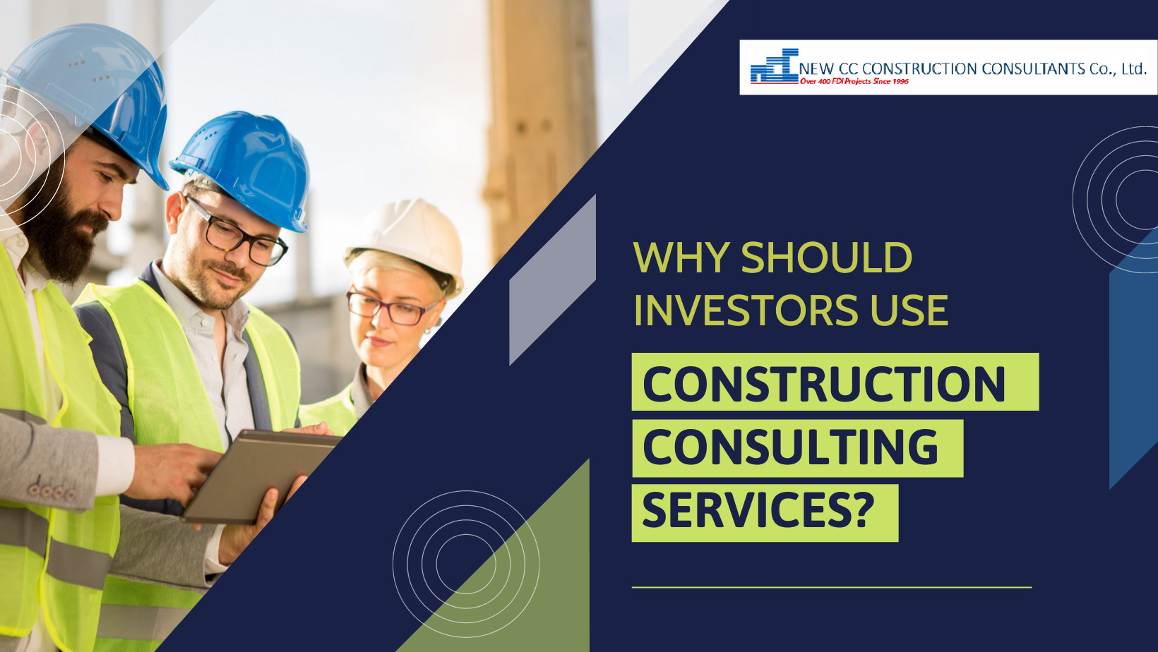Why should investors use construction consulting services?