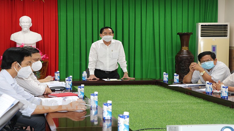 Chủ tịch UBND tỉnh Trần Ngọc Tam làm việc với Công ty cổ phần Bốn Phương về đề xuất đầu tư nhà máy khí hóa rác thải