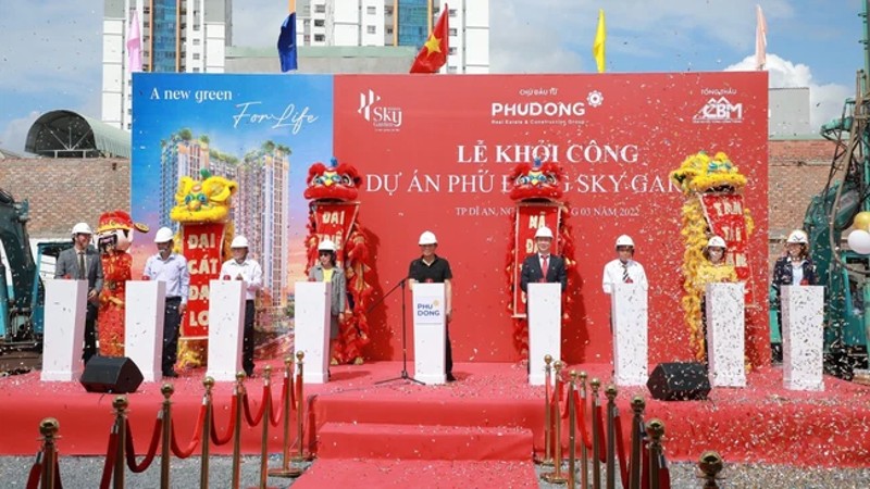 Phú Đông Group chính thức khởi công khu căn hộ cao cấp Phú Đông Sky Garden